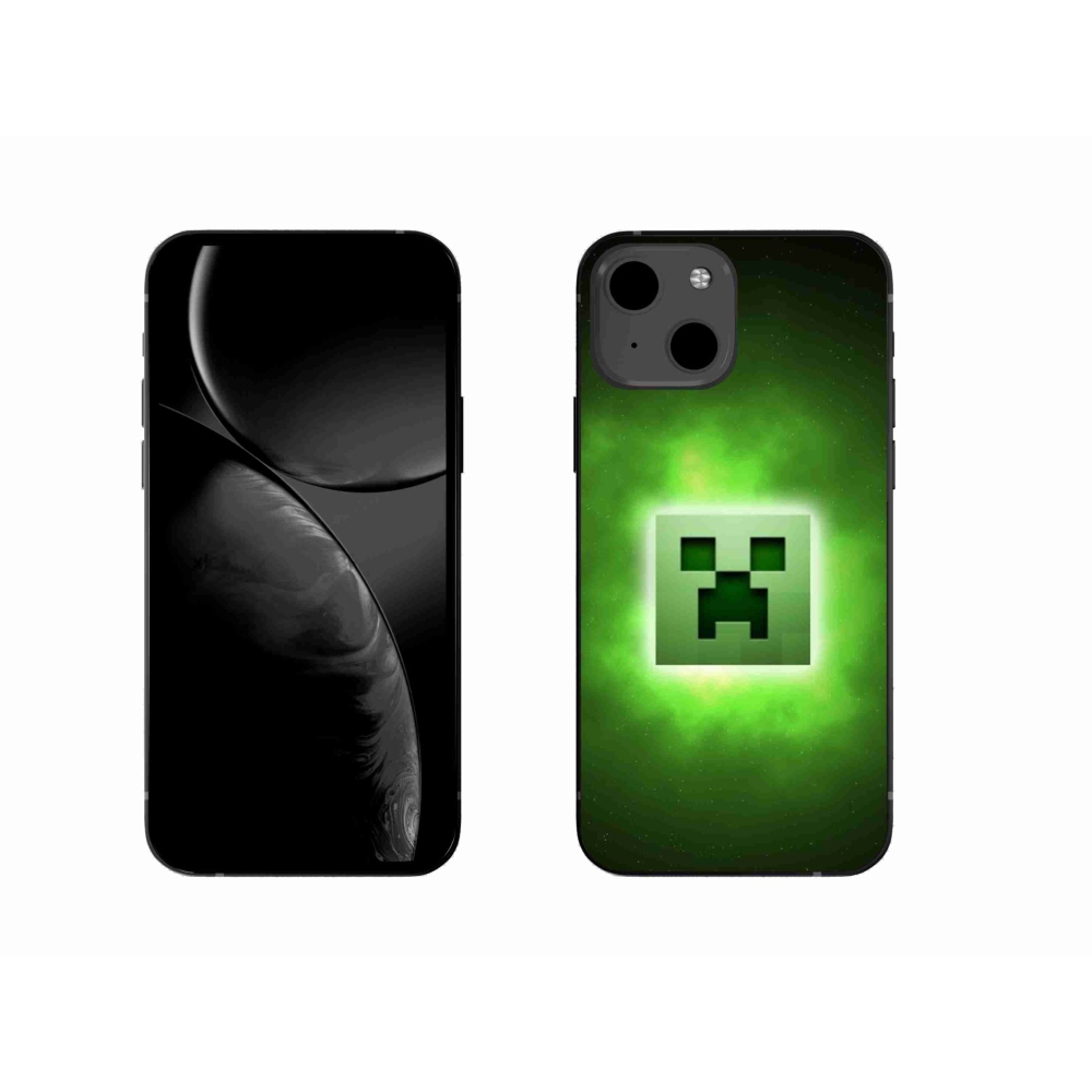 Gelový kryt mmCase na iPhone 13 6.1 - minecraft