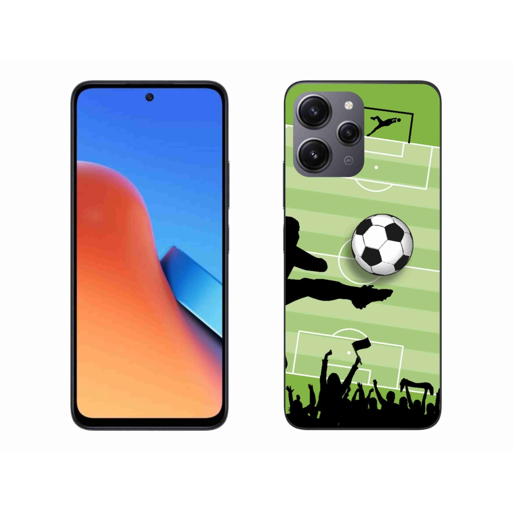 Gelový kryt mmCase na Xiaomi Redmi 12 - fotbal 3