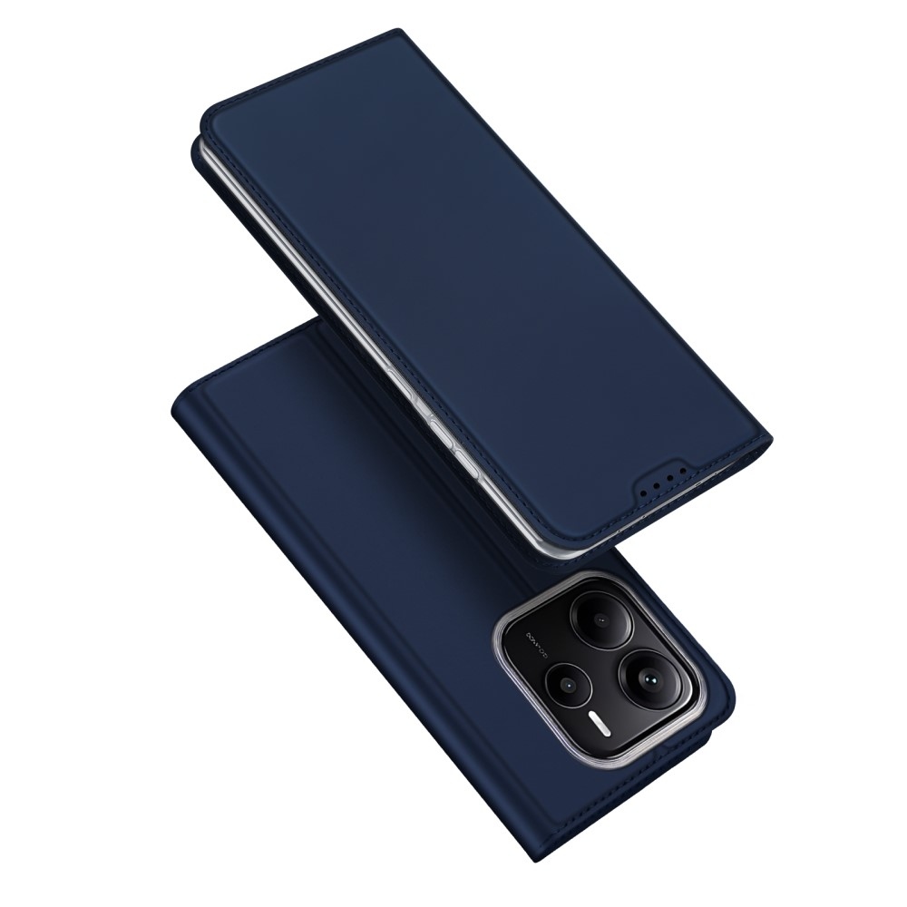 DUX knížkové pouzdro na Xiaomi Redmi Note 14 5G - tmavěmodré