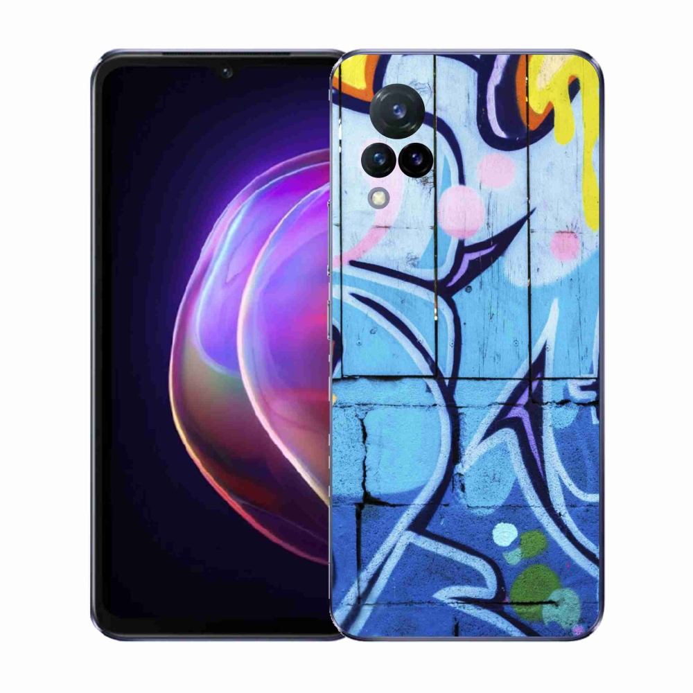 Gelový kryt mmCase na Vivo V21 4G/5G - graffiti