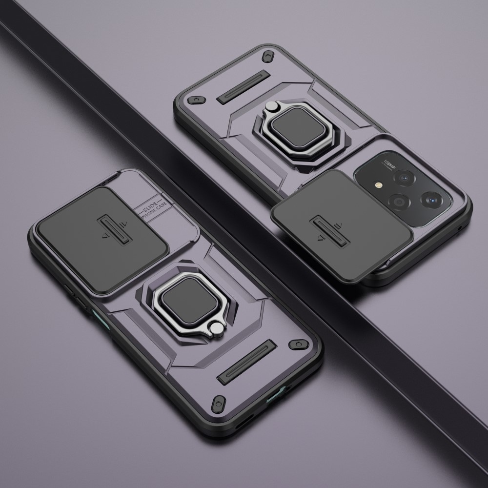 Lens odolný hybridní kryt na Honor 200 Lite 5G - fialový