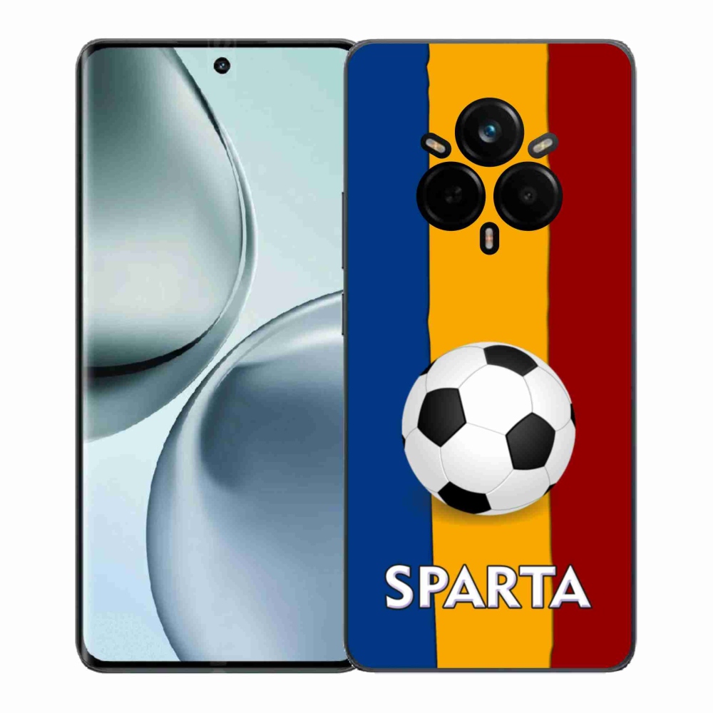 Gelový kryt mmCase na Realme 14 Pro 5G - fotbal 1