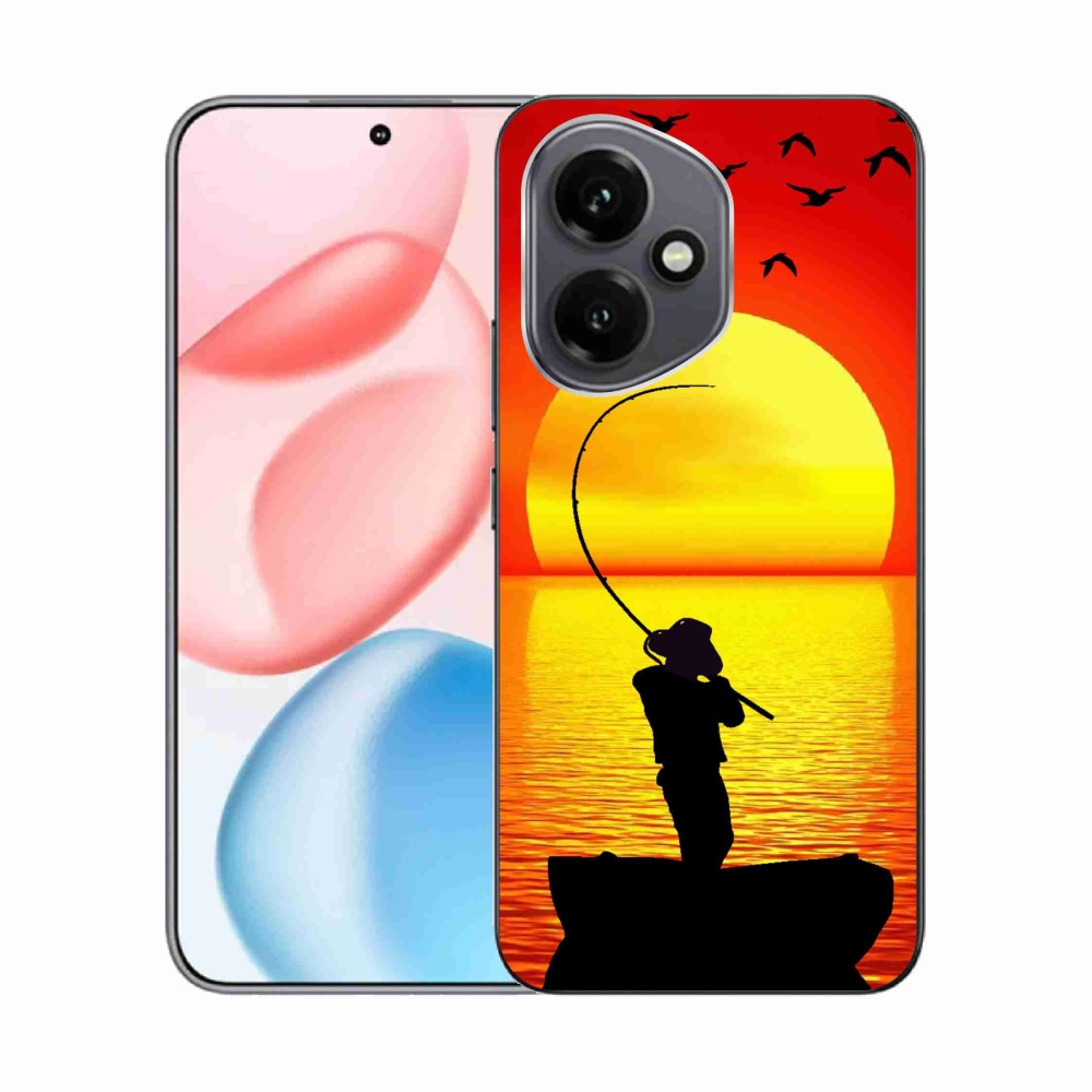 Gelový kryt mmCase na Honor 400 - rybaření