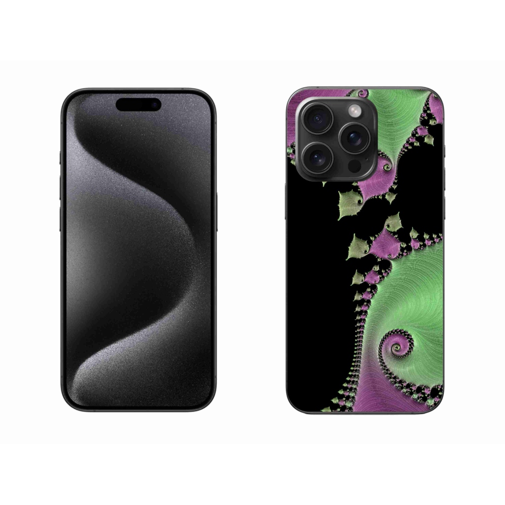 Gelový kryt mmCase na iPhone 15 Pro Max - abstraktní motiv 20