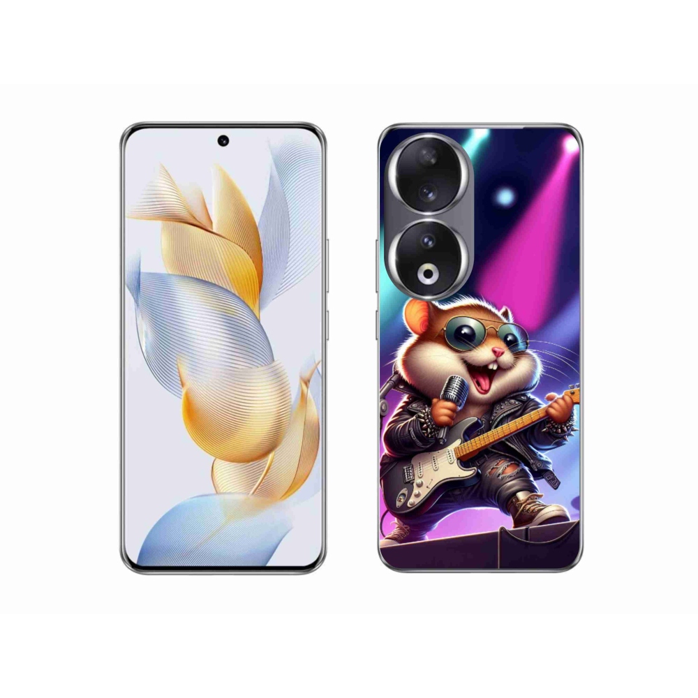 Gelový kryt mmCase na Honor 90 - křeček rocker