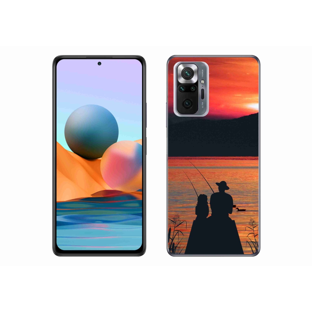 Gelový kryt mmCase na Xiaomi Redmi Note 10 Pro - rybaření 3