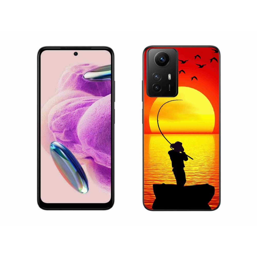 Gelový kryt mmCase na Xiaomi Redmi Note 12S - rybaření