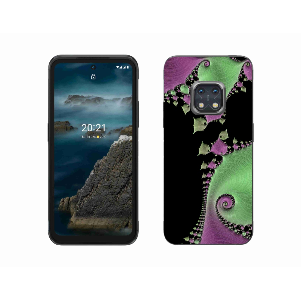 Gelový kryt mmCase na Nokia XR20 - abstraktní motiv 20