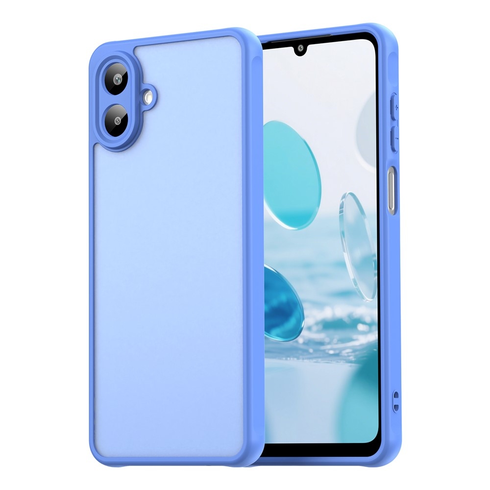 Proof gelový obal s pevnými zády na Samsung Galaxy A07 4G - světlemodrý