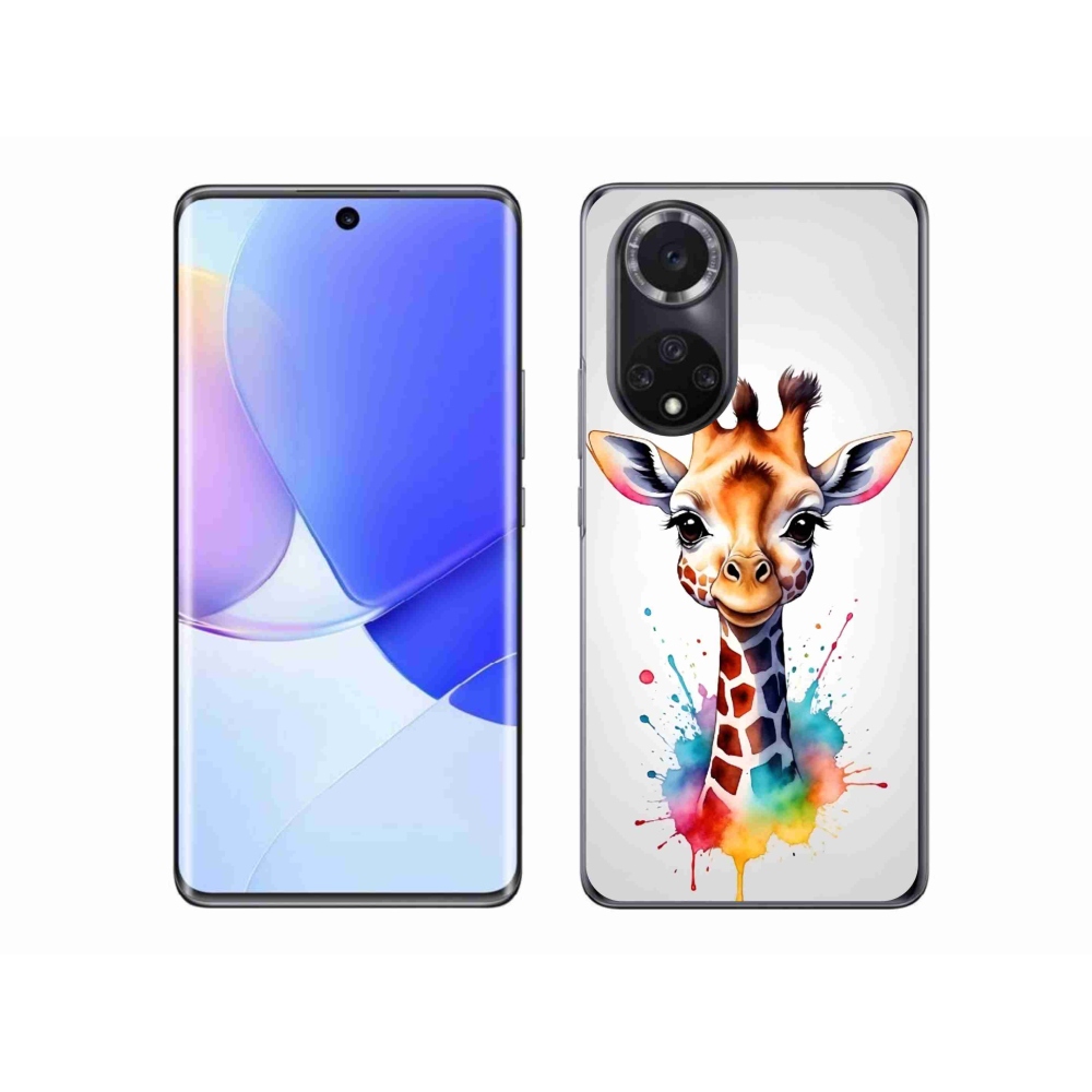 Gelový kryt mmCase na Honor 50 - žirafa 1