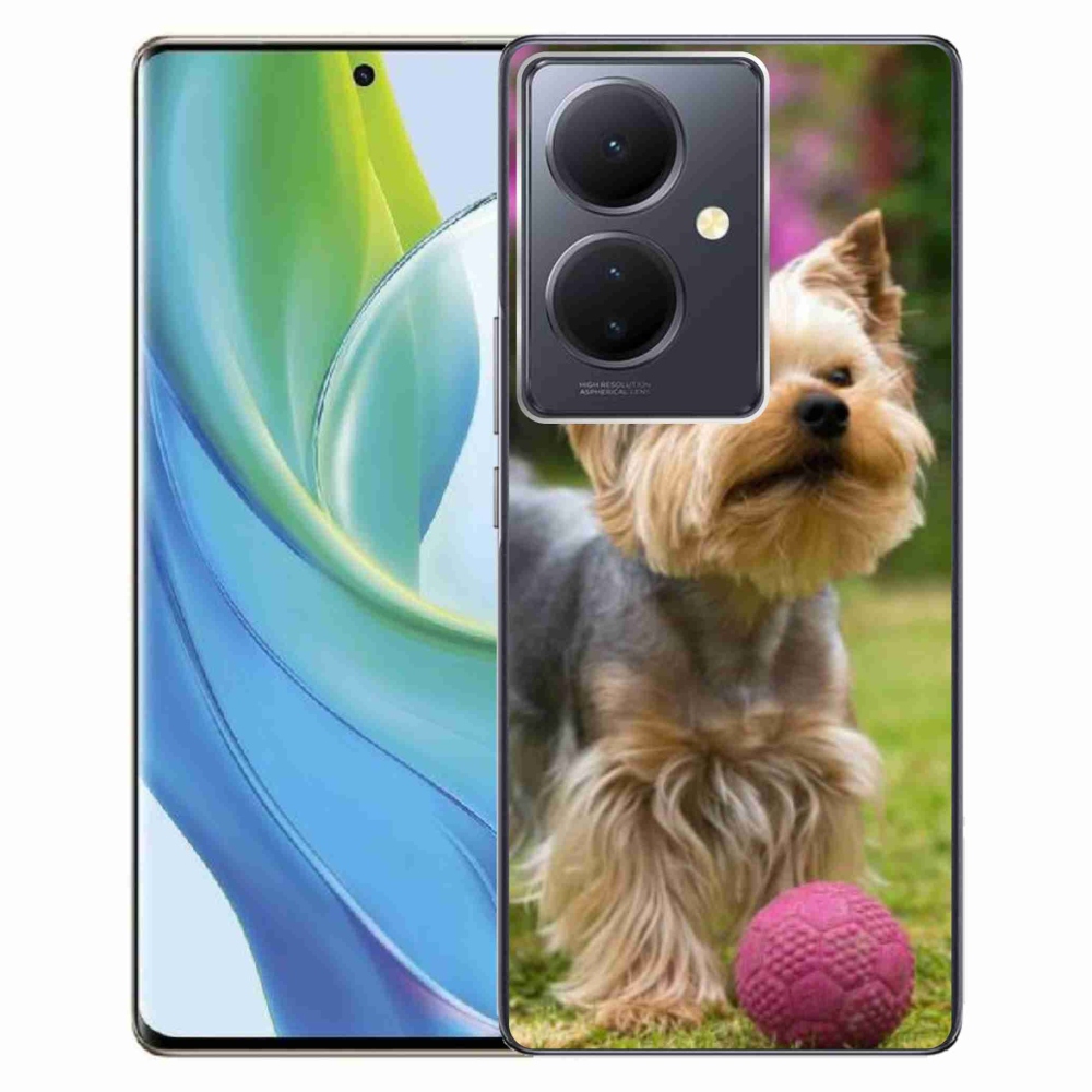 Gelový obal mmCase na Vivo V29 Lite 5G - jorkšír 4