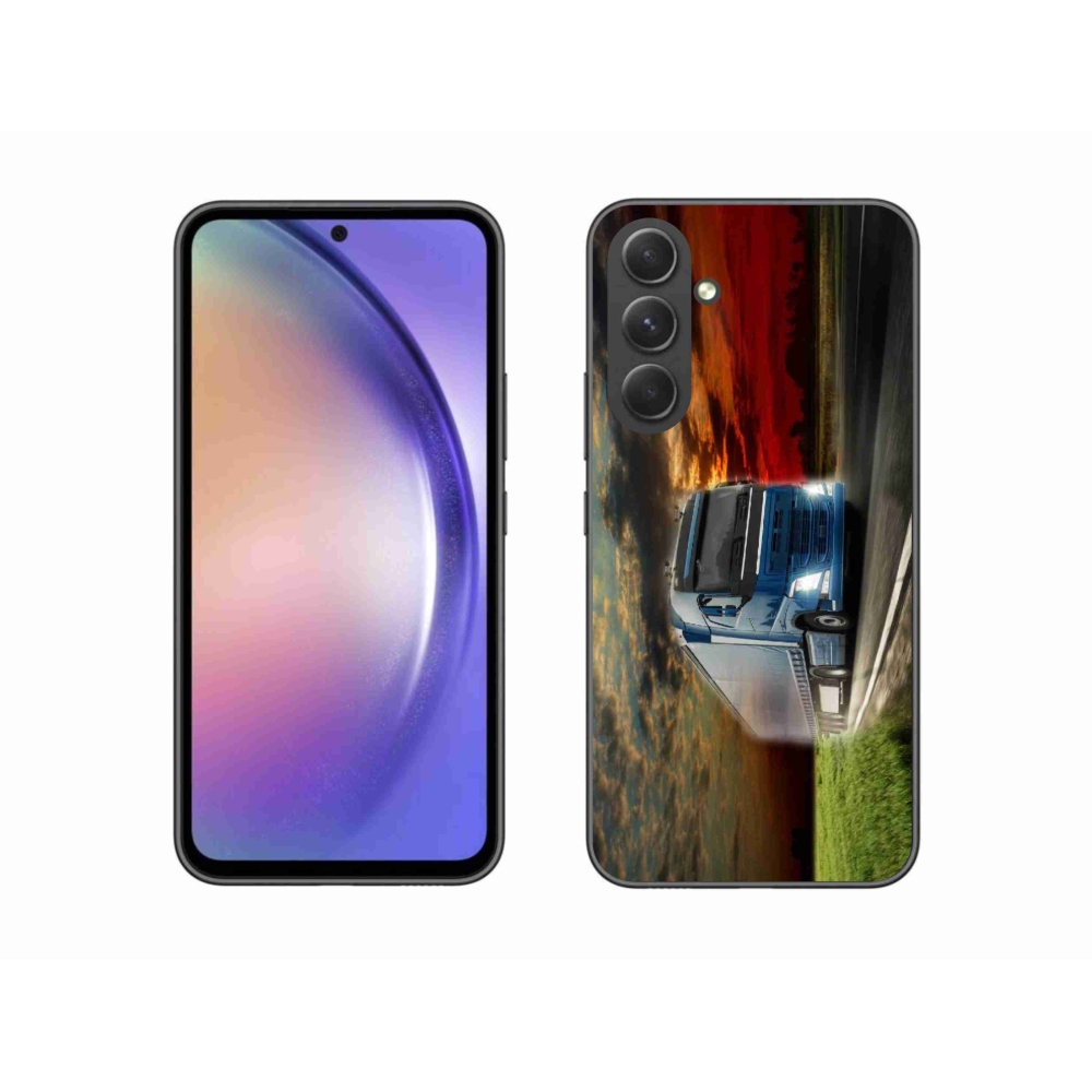 Gelový kryt mmCase na Samsung Galaxy A54 5G - kamion 4