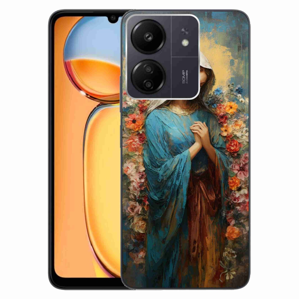 Gelový kryt mmCase na Xiaomi Poco C65/Redmi 13C - svatá žena