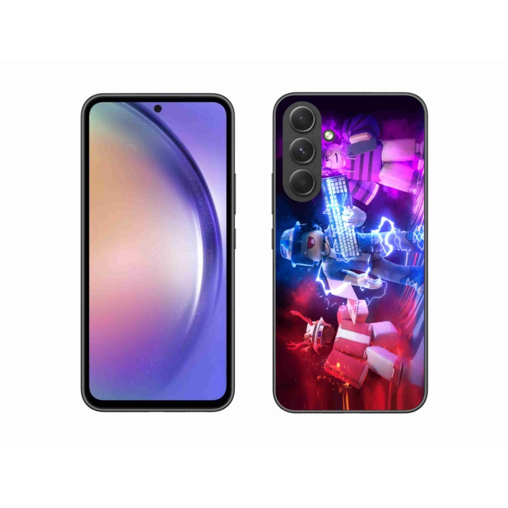 Gelový kryt mmCase na Samsung Galaxy A54 5G - roblox