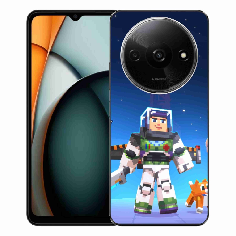 Gelový kryt mmCase na Xiaomi Redmi A3  - minecraft 2