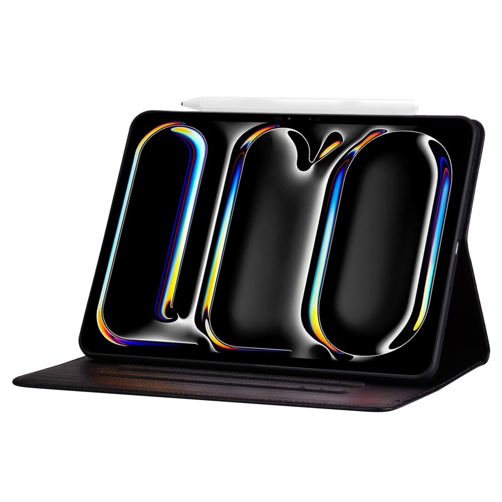 Business zavírací pouzdro na tablet iPad Air 13 (2024)/(2025) - černé
