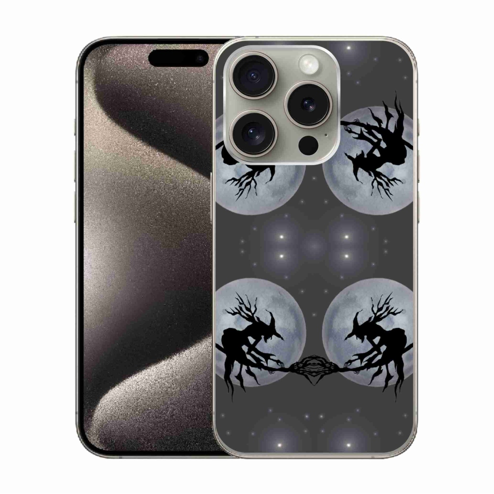 Gelový kryt mmCase na iPhone 15 Pro - abstraktní motiv 3