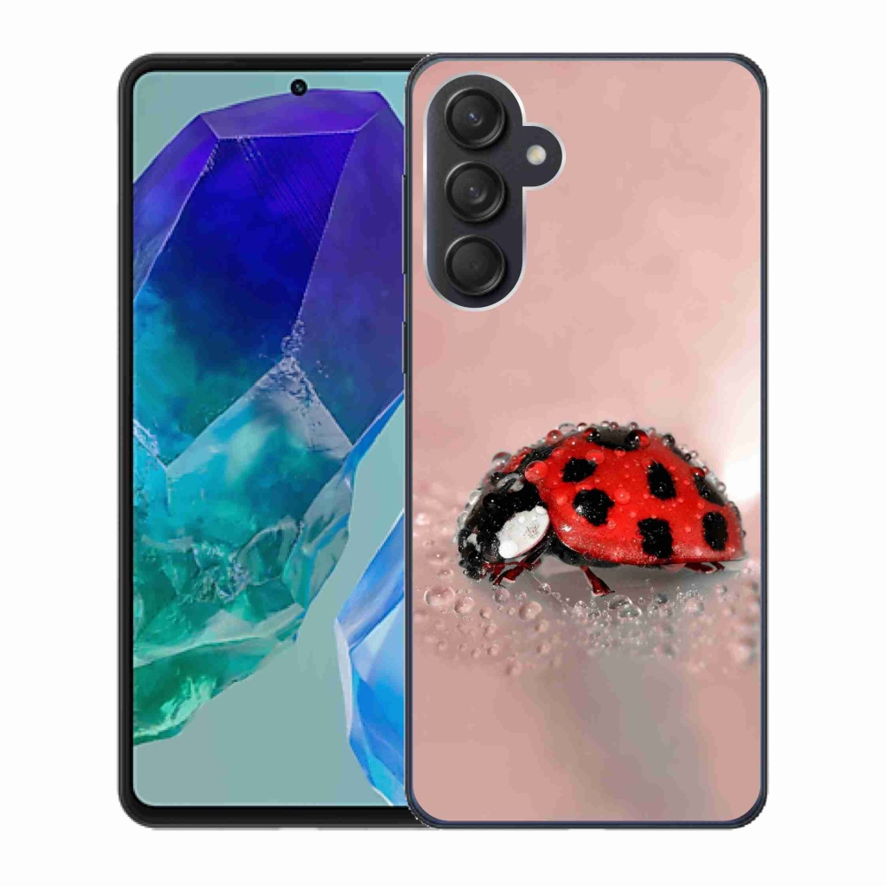 Gelový kryt mmCase na Samsung Galaxy M55 5G - beruška