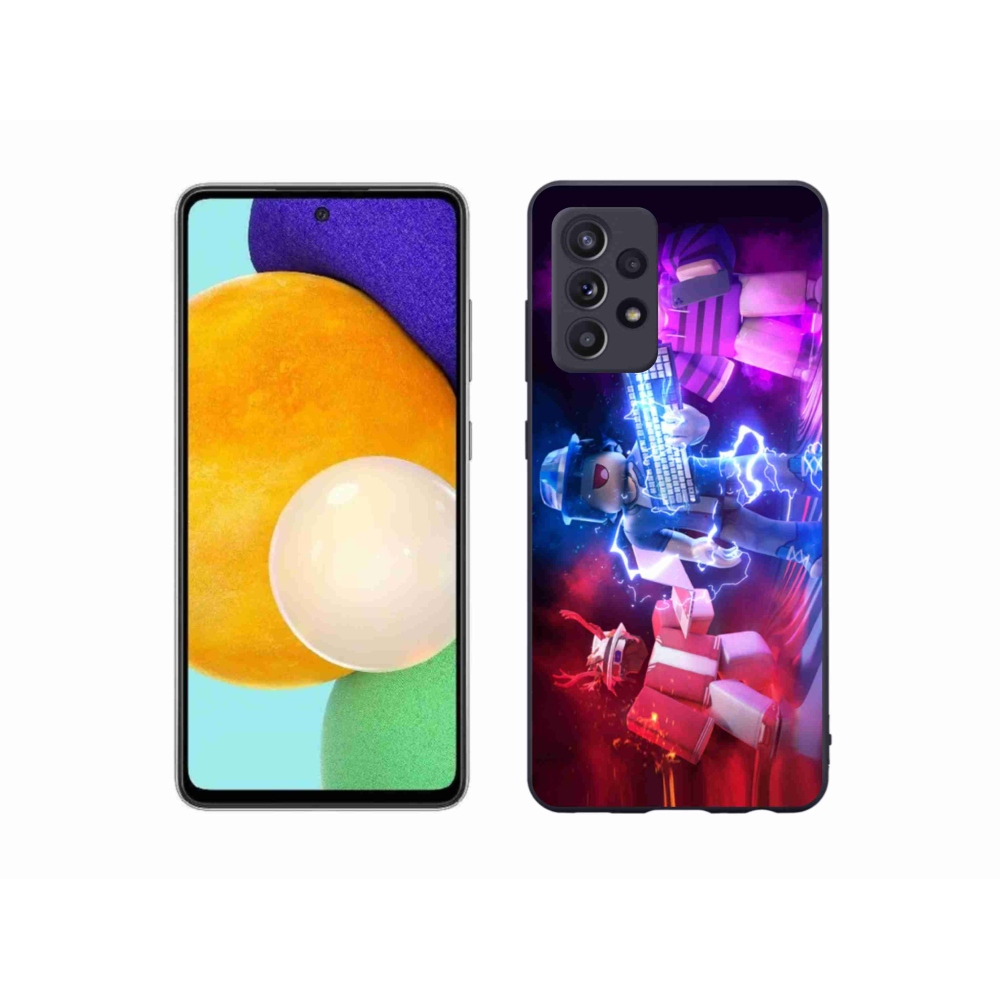 Gelový kryt mmCase na Samsung Galaxy A52/A52 5G - roblox