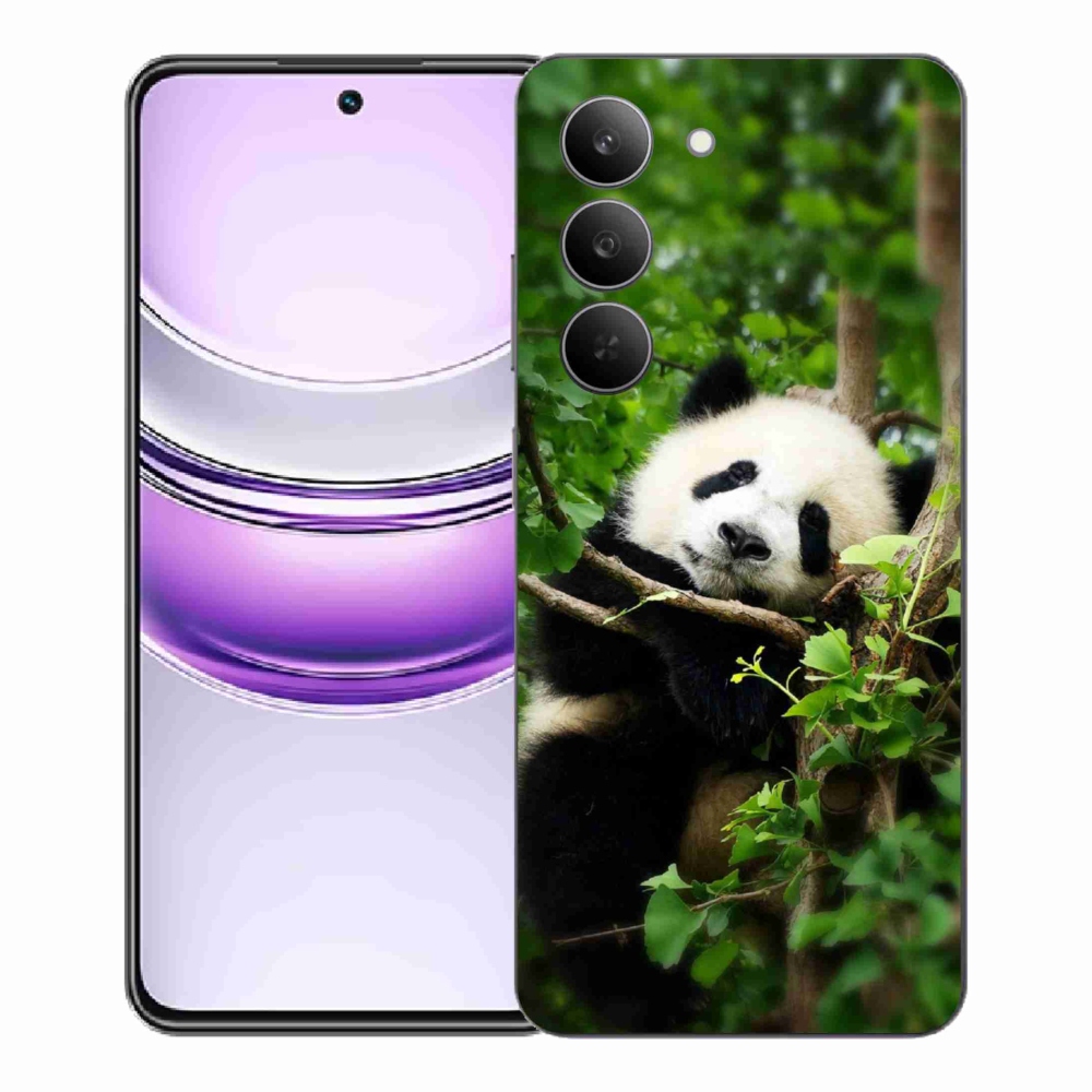 Gelový kryt mmCase na Realme 14x 5G - panda