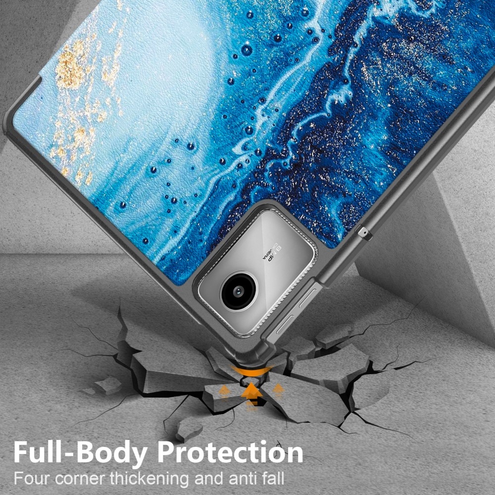 Patte chytré zavírací pouzdro na Lenovo Tab M11/Tab K11 - vlny