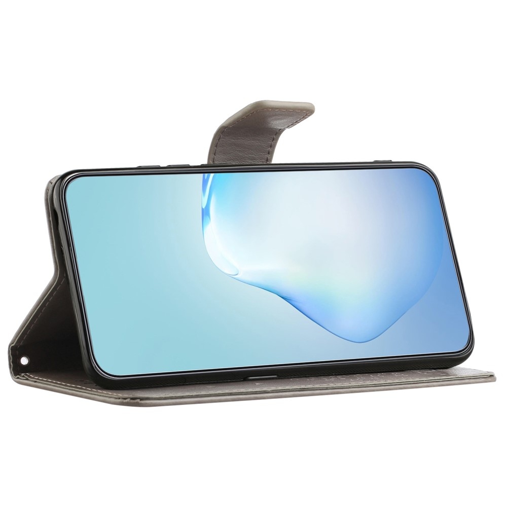 Tree knížkové pouzdro na Samsung Galaxy M15 5G - šedé