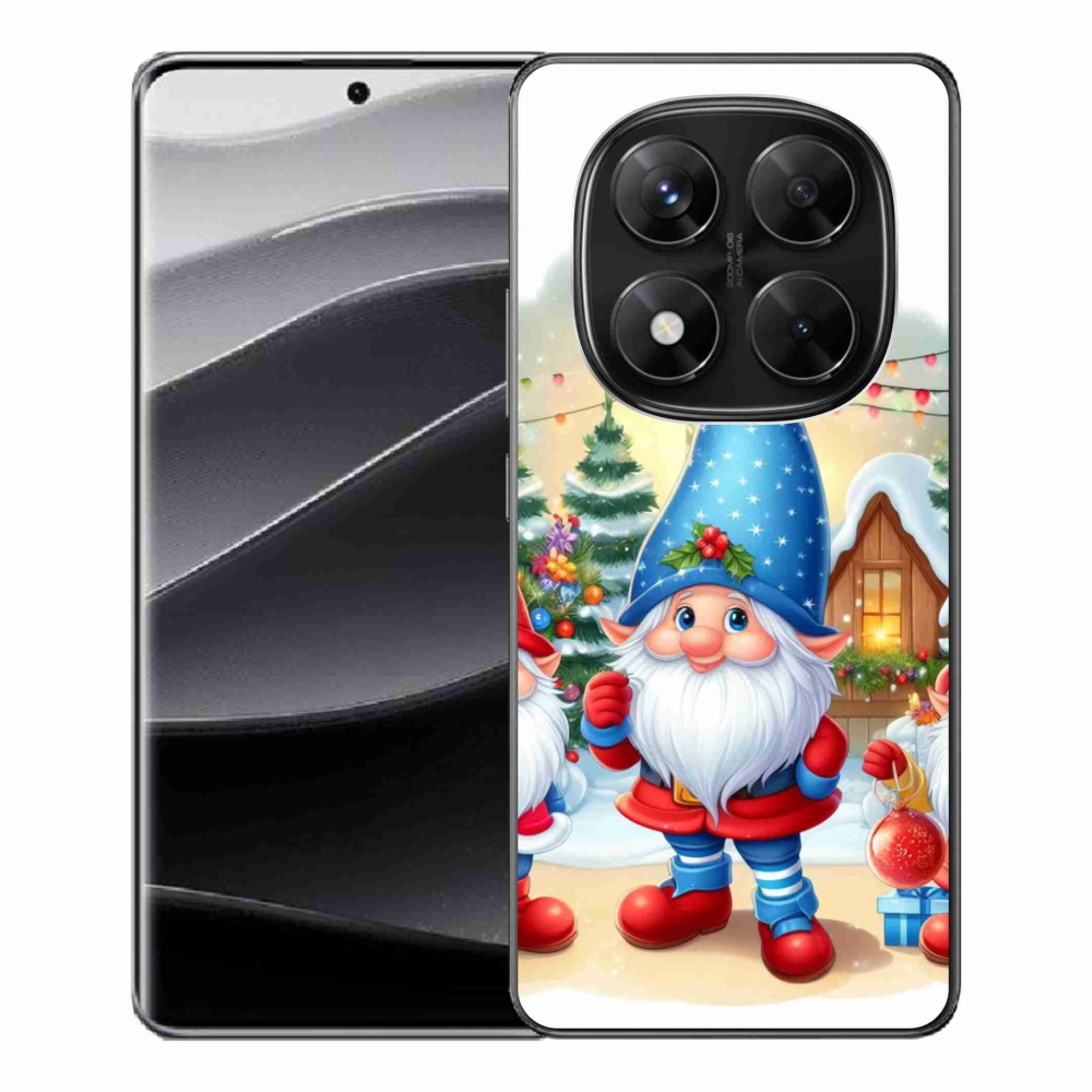 Gelový kryt mmCase na Xiaomi Redmi Note 14 Pro 5G/Poco X7 5G - vánoční skřítci