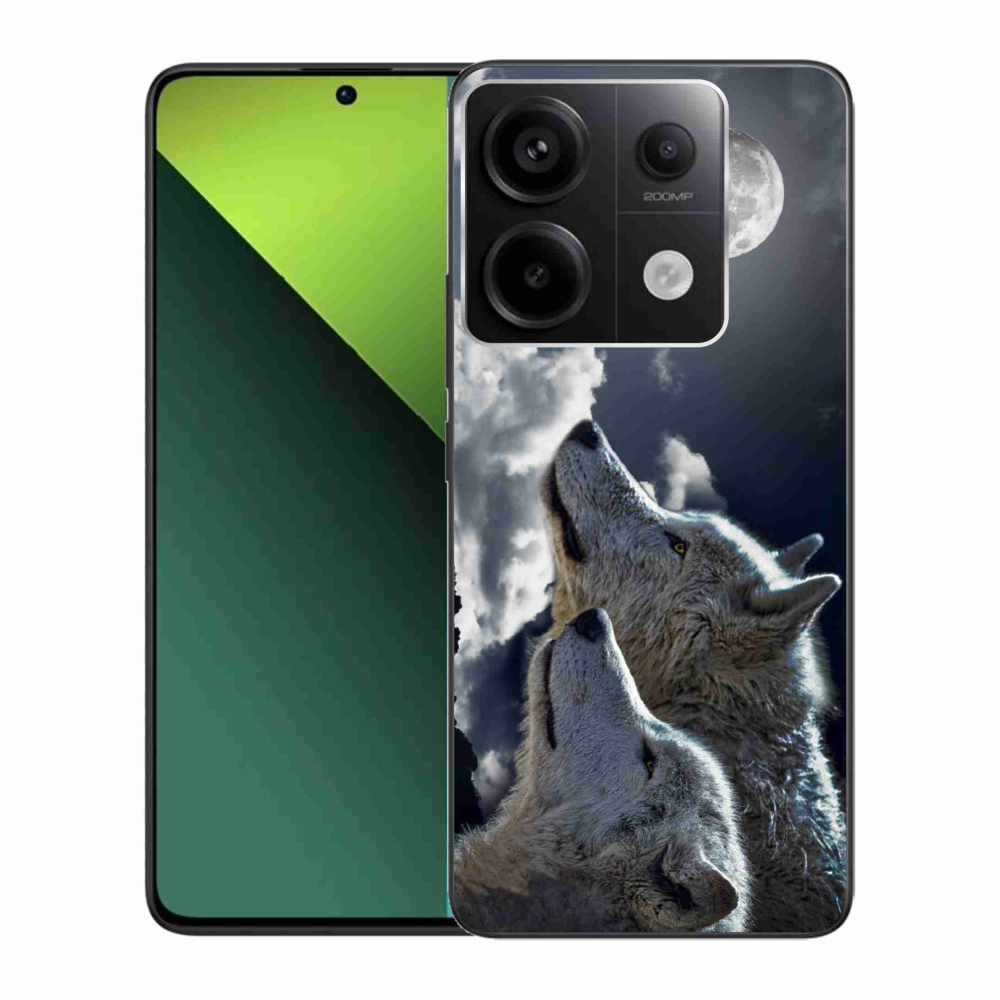 Gelový kryt mmCase na Xiaomi Redmi Note 13 Pro 5G/Poco X6 5G - vlci