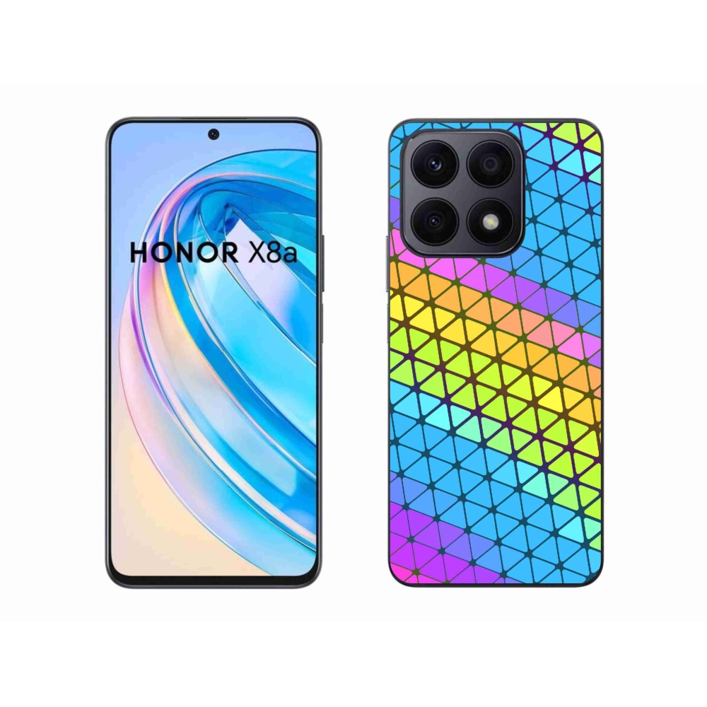 Gelový kryt mmCase na Honor X8a - abstraktní motiv 16