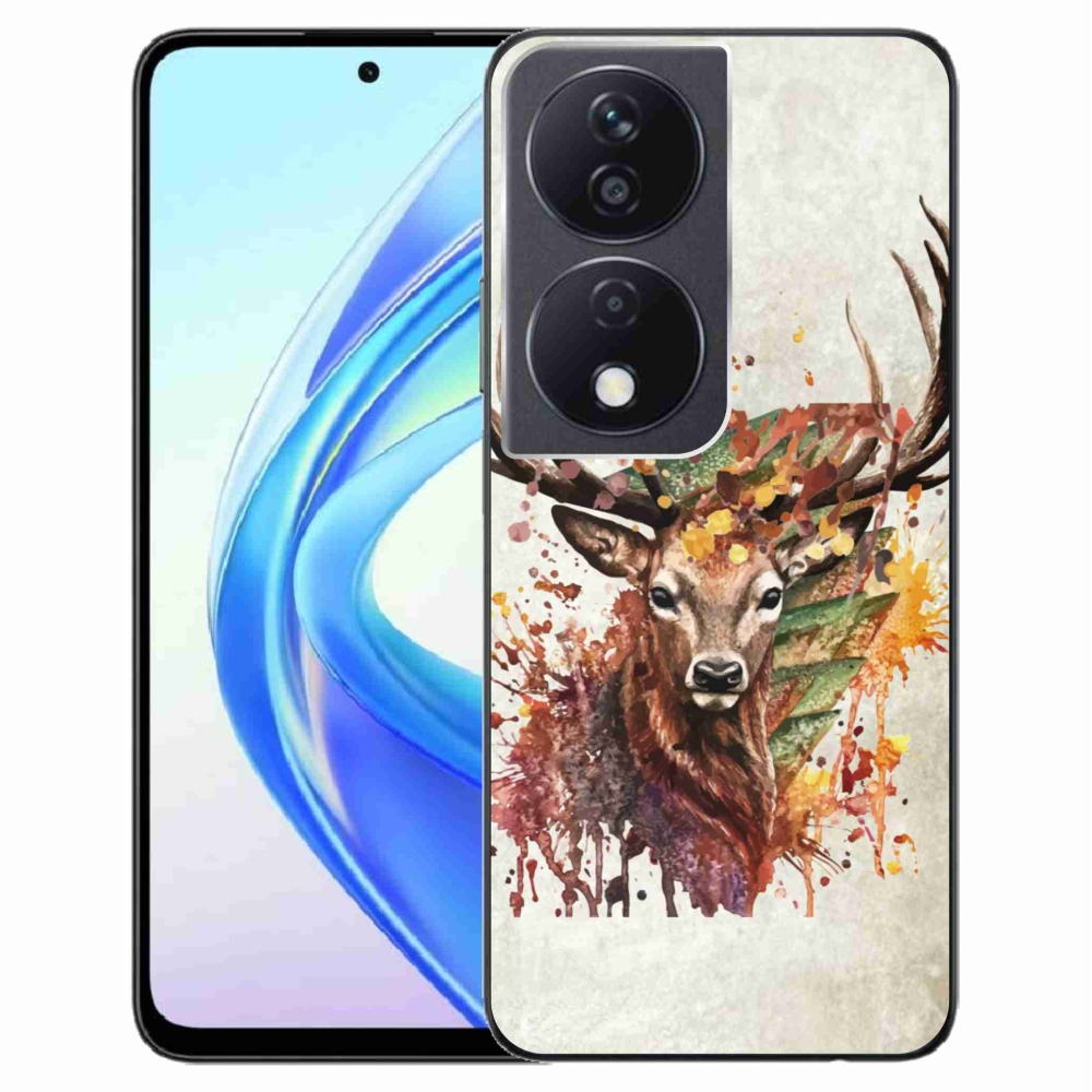 Gelový obal mmCase na Honor X7b/Honor 90 Smart - jelen 1