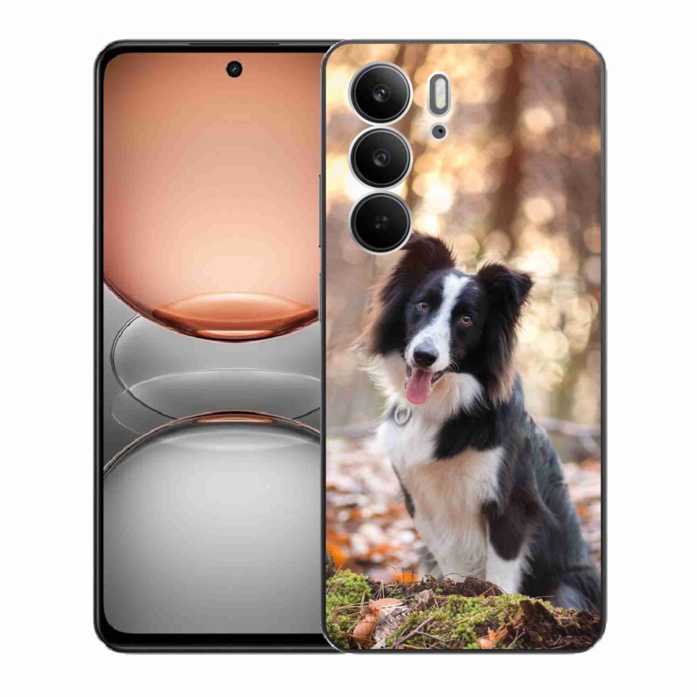 Gelový kryt mmCase na Realme C75 - border kolie 1