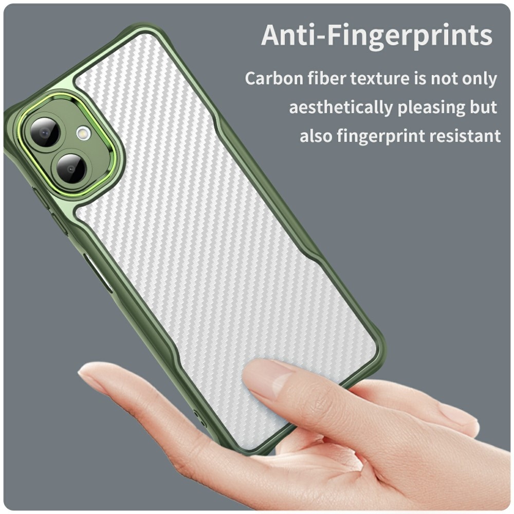 Textures odolný kryt na Samsung Galaxy A06 4G - zelený