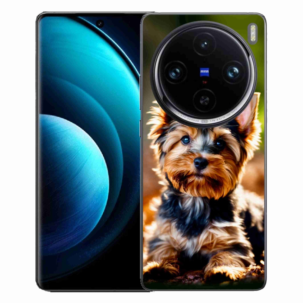 Gelový kryt mmCase na Vivo X100 Pro 5G - jorkšír 10