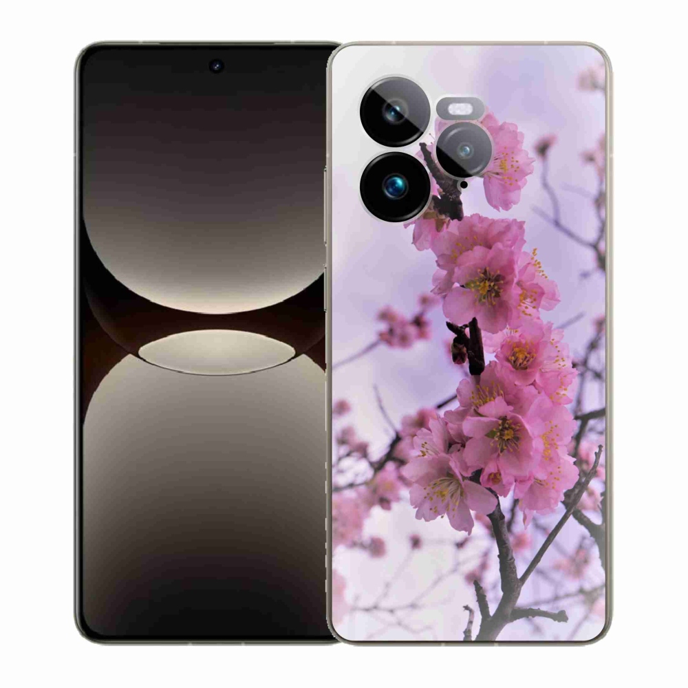 Gelový kryt mmCase na Realme GT 7 Pro 5G - květiny 7