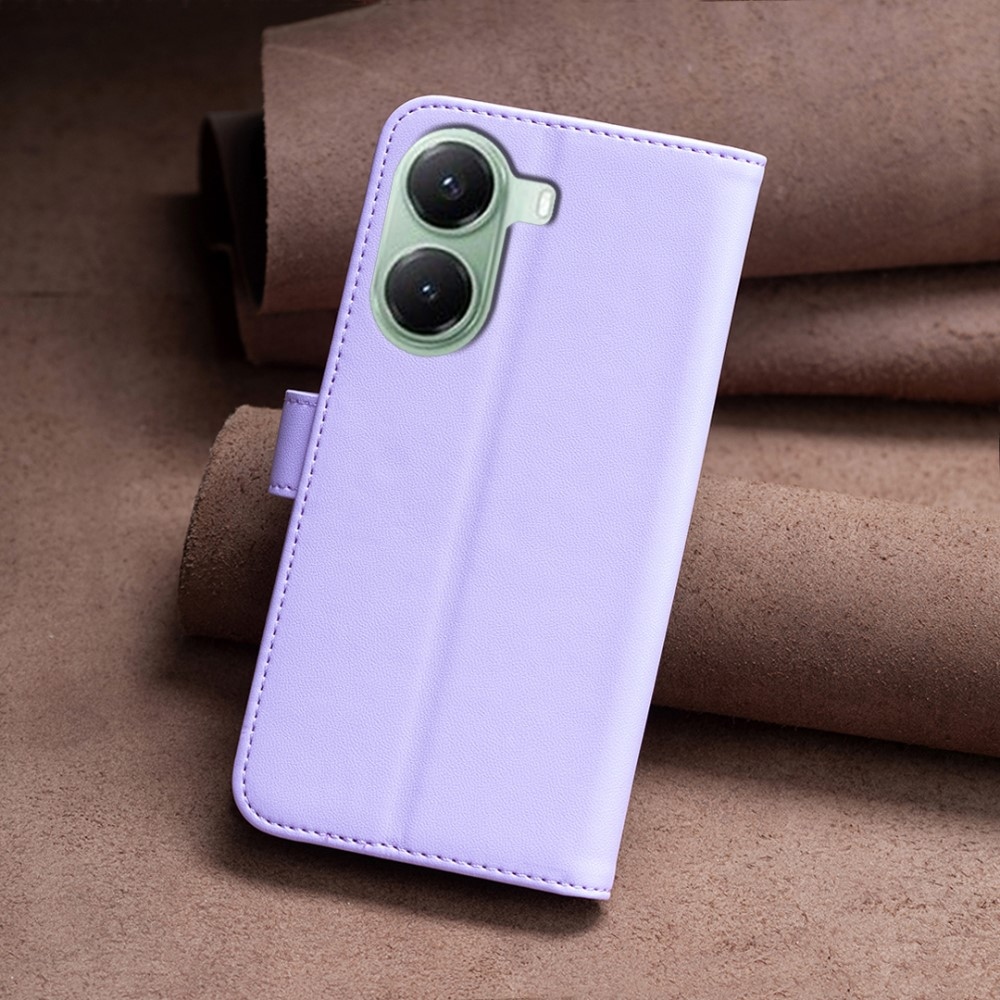 BNF knížkové pouzdro na Xiaomi Poco X7 Pro 5G - světlefialové