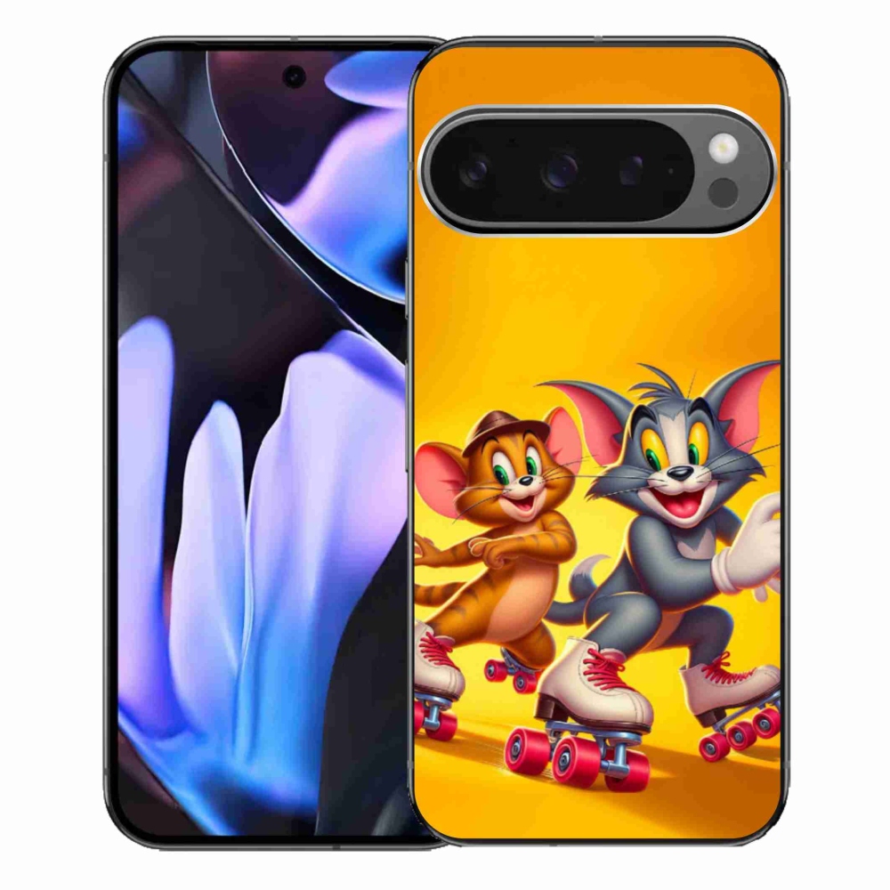 Gelový kryt mmCase na Google Pixel 9 Pro XL - tom a jerry