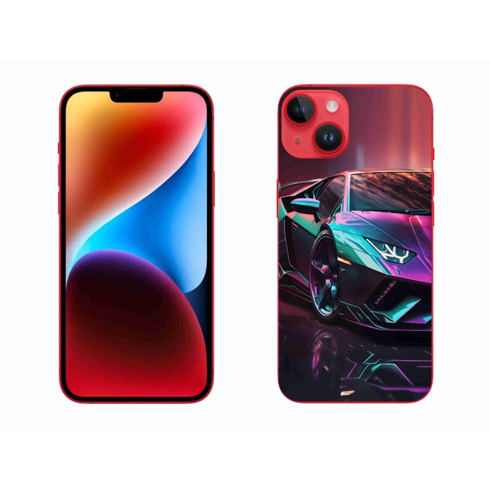 Gelový kryt mmCase na iPhone 14 Plus - auto 8