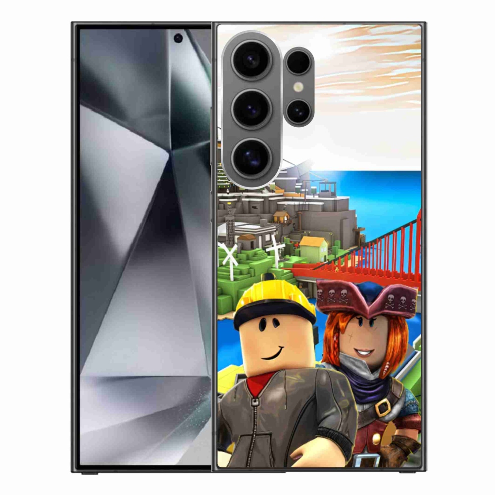 Gelový kryt mmCase na Samsung Galaxy S24 Ultra - roblox 1