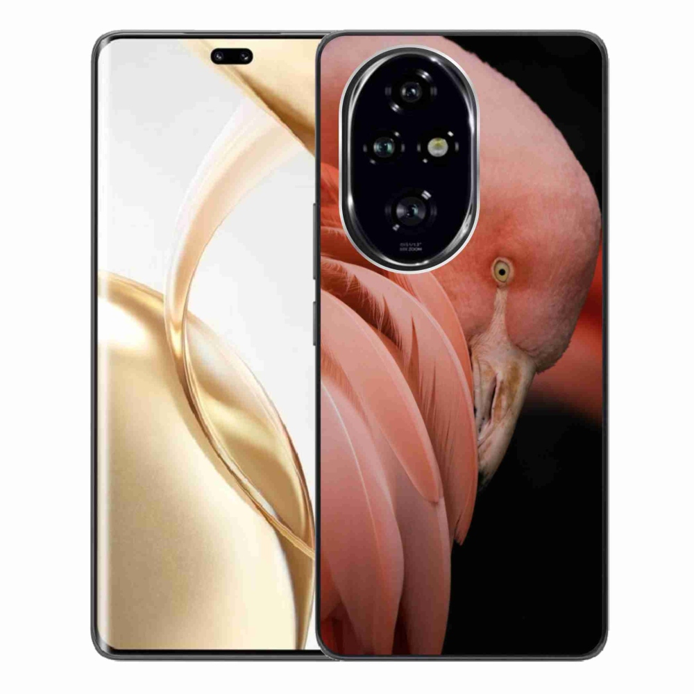 Gelový kryt mmCase na Honor 200 Pro 5G - plameňák 3