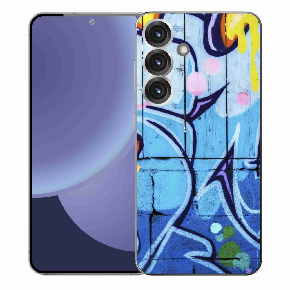 Gelový kryt mmCase na Samsung Galaxy S25+ - graffiti