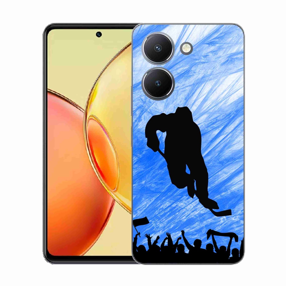 Gelový kryt mmCase na Vivo Y36 - hokejový hráč