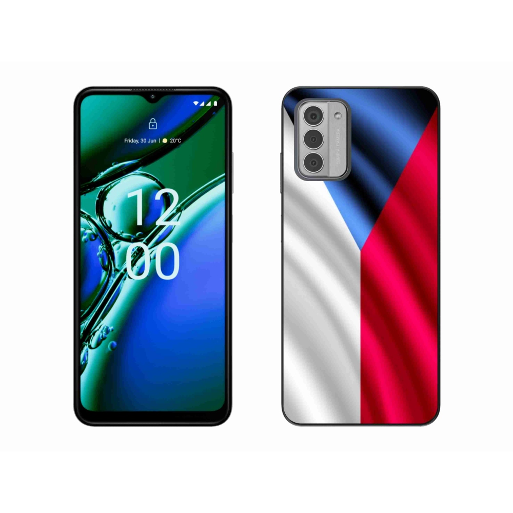 Gelový kryt mmCase na Nokia G42 - česká vlajka