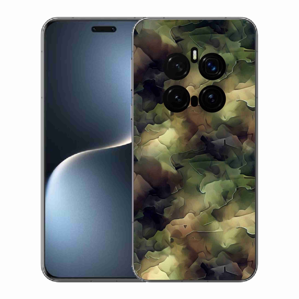 Gelový kryt mmCase na Honor Magic 7 Pro 5G - maskáčový vzor 10