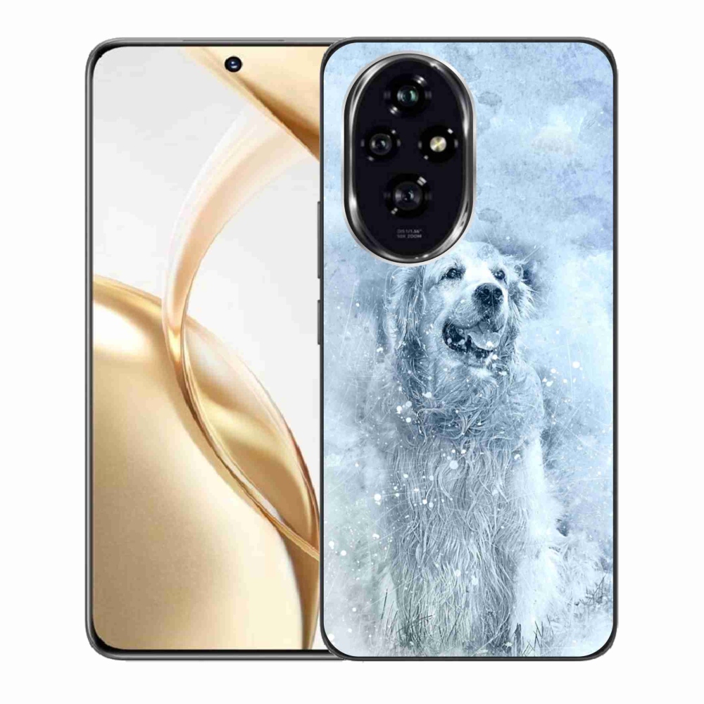 Gelový obal mmCase na Honor 200 5G - retrívr