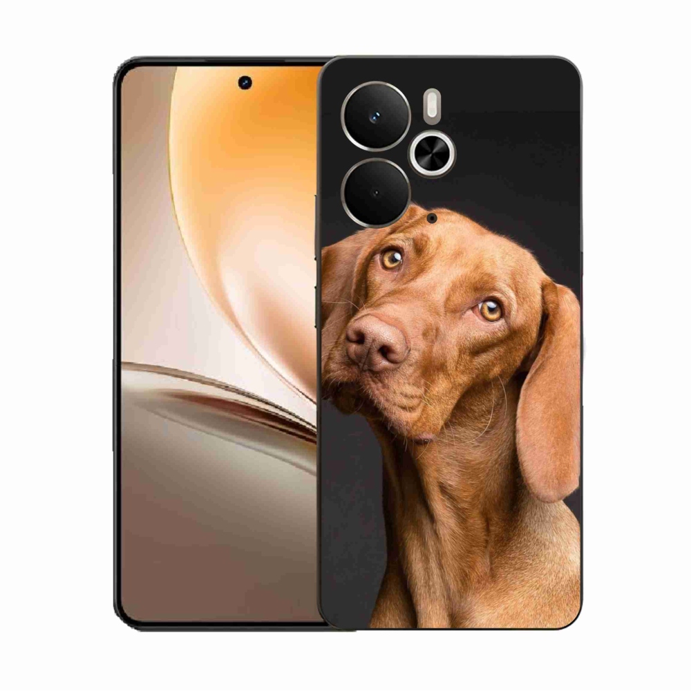 Gelový kryt mmCase na Realme 14 5G - maďarský ohař
