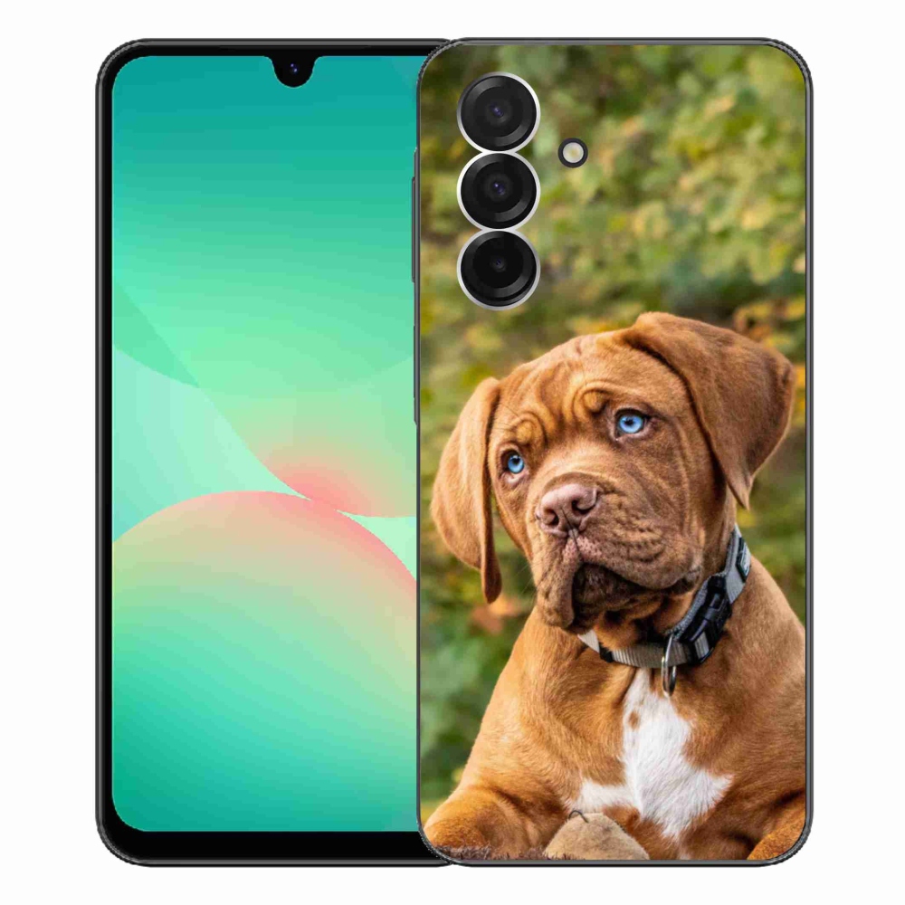 Gelový kryt mmCase na Samsung Galaxy A26 5G - štěně 