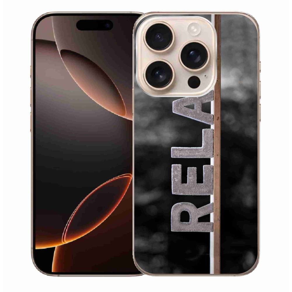 Gelový kryt mmCase na iPhone 16 Pro Max - relax 1