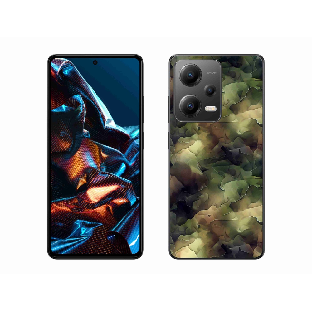Gelový kryt mmCase na Xiaomi Redmi Note 12 Pro 5G - maskáčový vzor 10