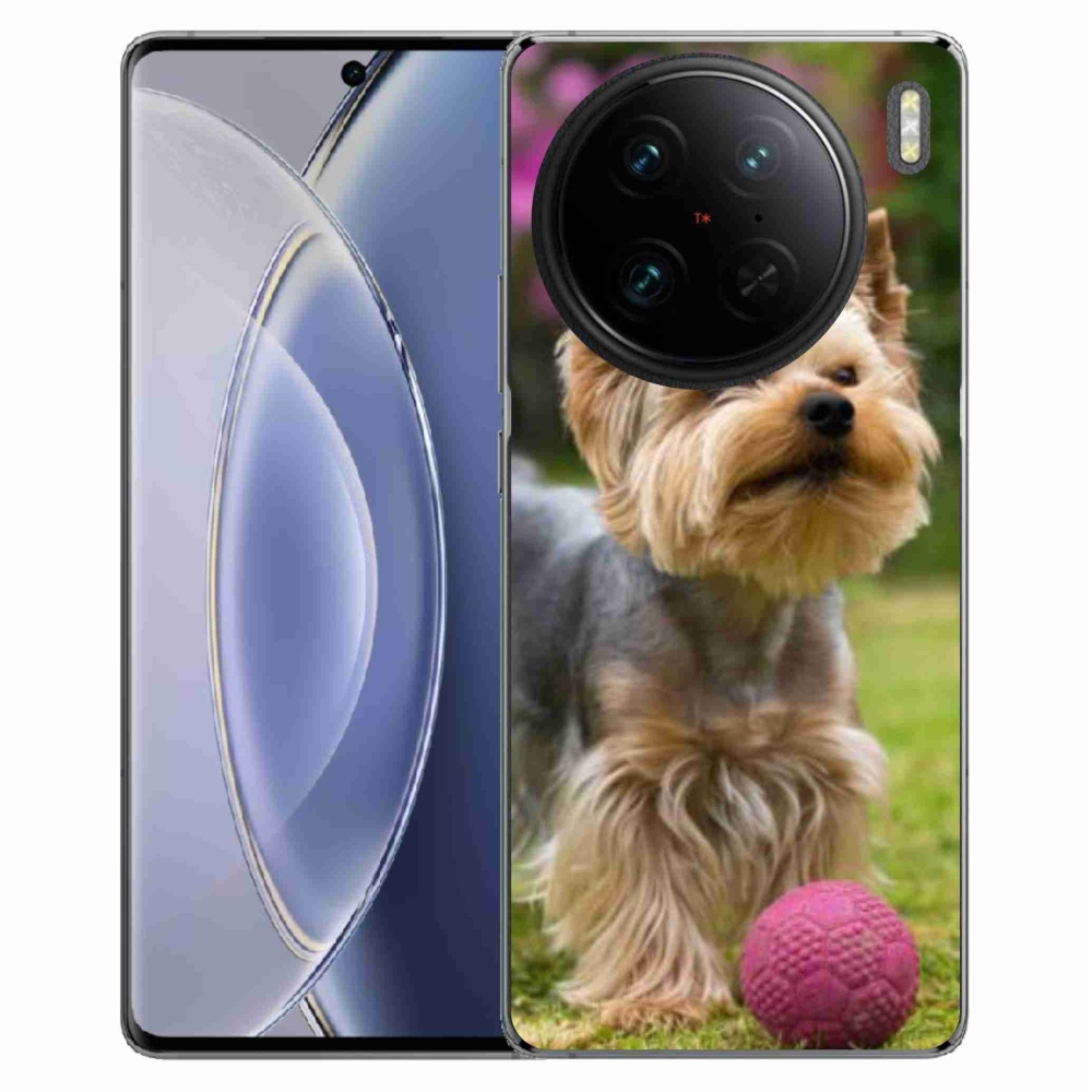 Gelový obal mmCase na Vivo X90 Pro - jorkšír 4
