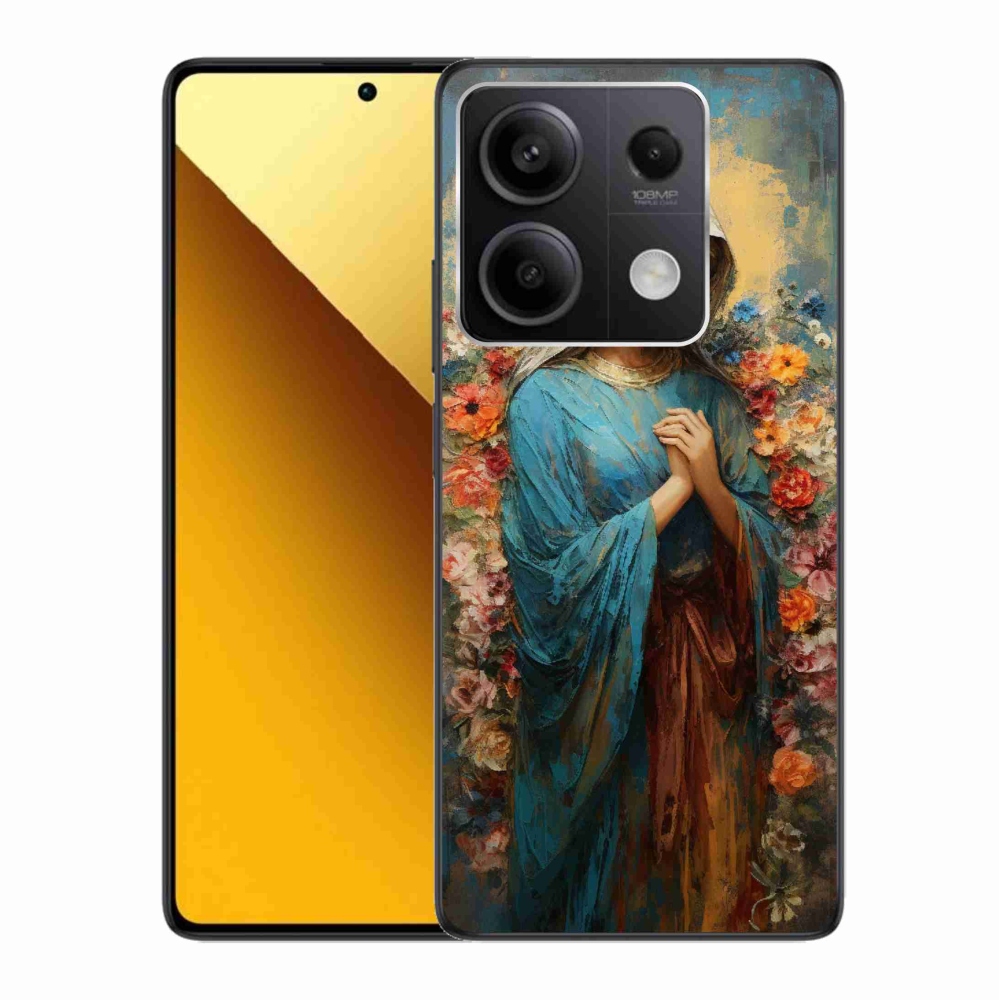 Gelový kryt mmCase na Xiaomi Redmi Note 13 5G - svatá žena